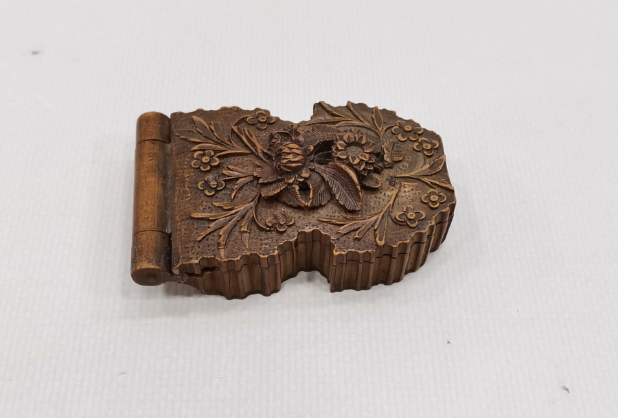 OSMANLI DÖNEMİ NADİR AHŞAP CEP SAATİ STANDI