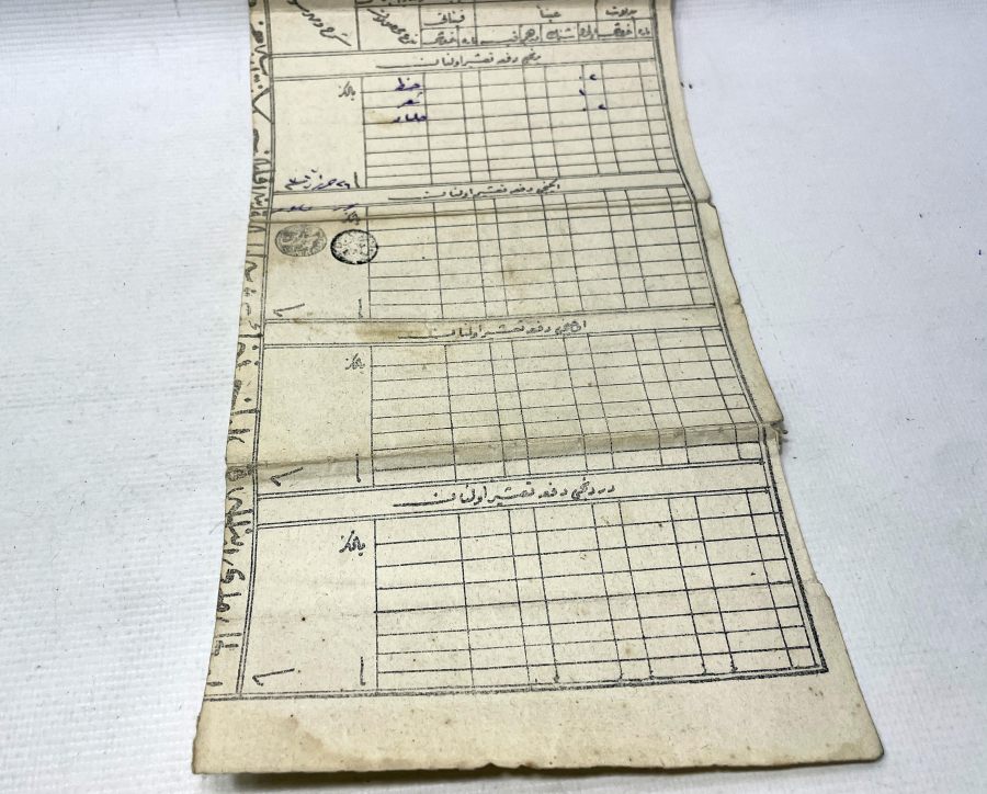 OSMANLI DÖNEMİ NADİR AŞAR VERGİSİ PUSULASI