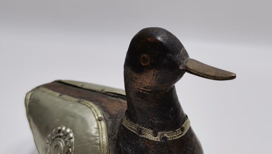 OSMANLI DÖNEMİ ÖRDEK FORMUNDA OYUNCAK