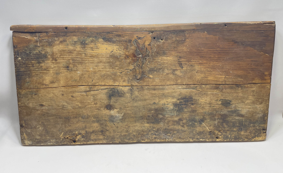 SALACAK'TAKİ SİNAN PAŞA KÖŞKÜ GÖRSELLİ EL BOYAMA OSMANLI DÖNEMİ ÇOK NADİR SANDIK KAPAĞI