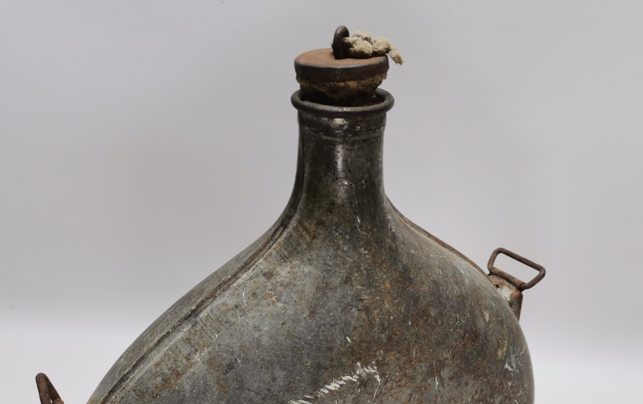 1. DÜNYA SAVAŞI DÖNEMİ ORJİNAL TIPASIYLA NADİR FRANSIZ ASKER MATARASI