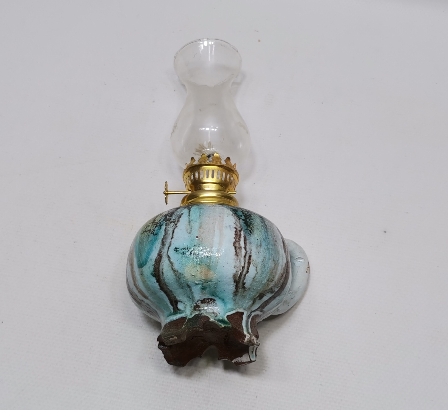 ANTİKA KÜTAHYA ŞİNANAY - GERDEK LAMBASI