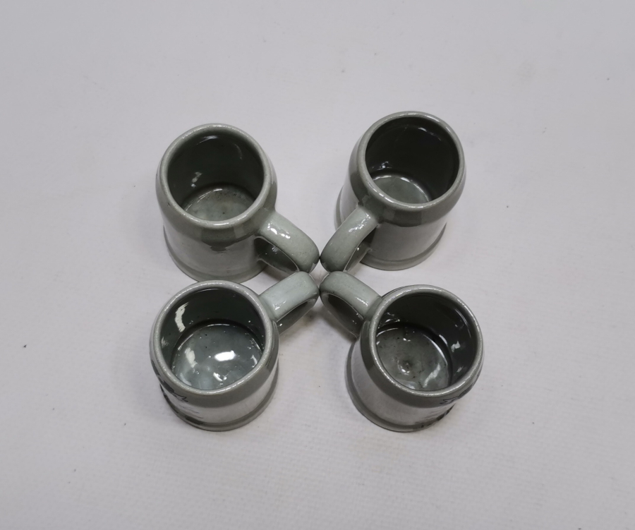 ANTİKA MİNYATÜR TANKART - BİRA BARDAĞI LOTU