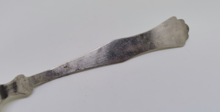 KALEM İŞÇİLİKLİ OSMANLI DÖNEMİ GÜMÜŞ TATLI KAŞIĞI