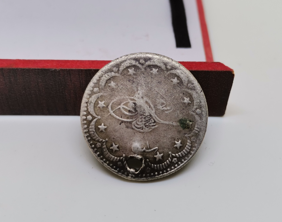 MEHMED REŞAD HAN DÖNEMİ GÜMÜŞ 5 KURUŞ