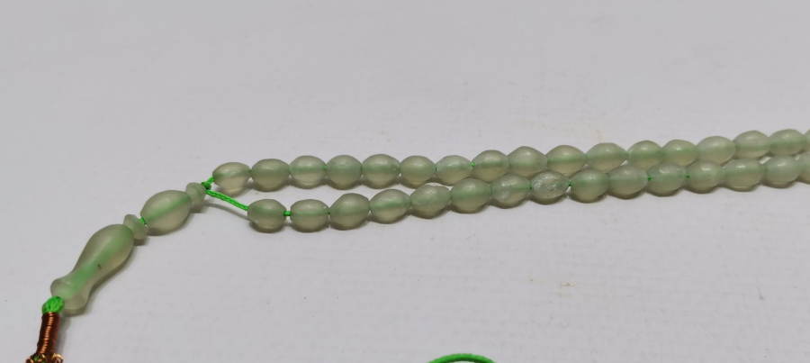 NADİR RENKTE OSMANLI DÖNEMİ ŞAH MAKSUT NAMAZ TESPİHİ