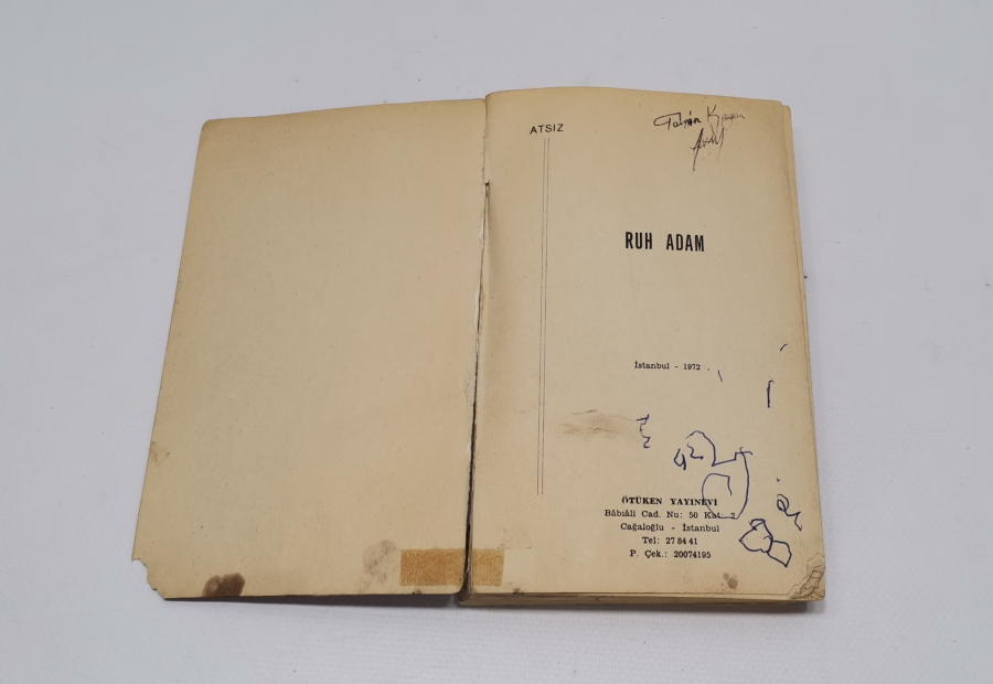 NİHAL ATSIZ 'IN İLK BASKI RUH ADAM KİTABI