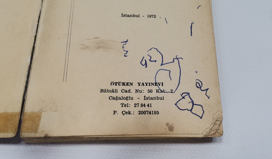 NİHAL ATSIZ 'IN İLK BASKI RUH ADAM KİTABI