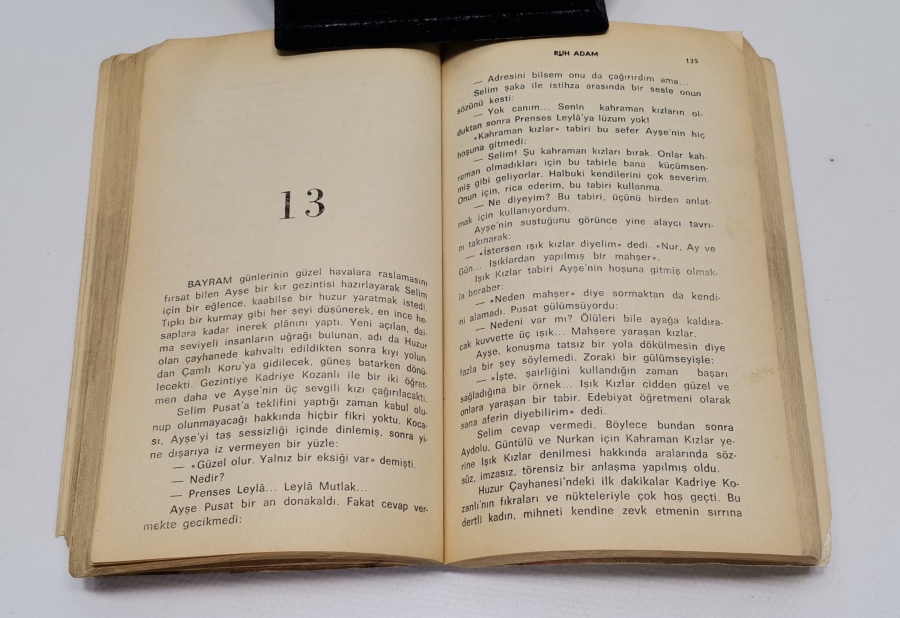 NİHAL ATSIZ 'IN İLK BASKI RUH ADAM KİTABI