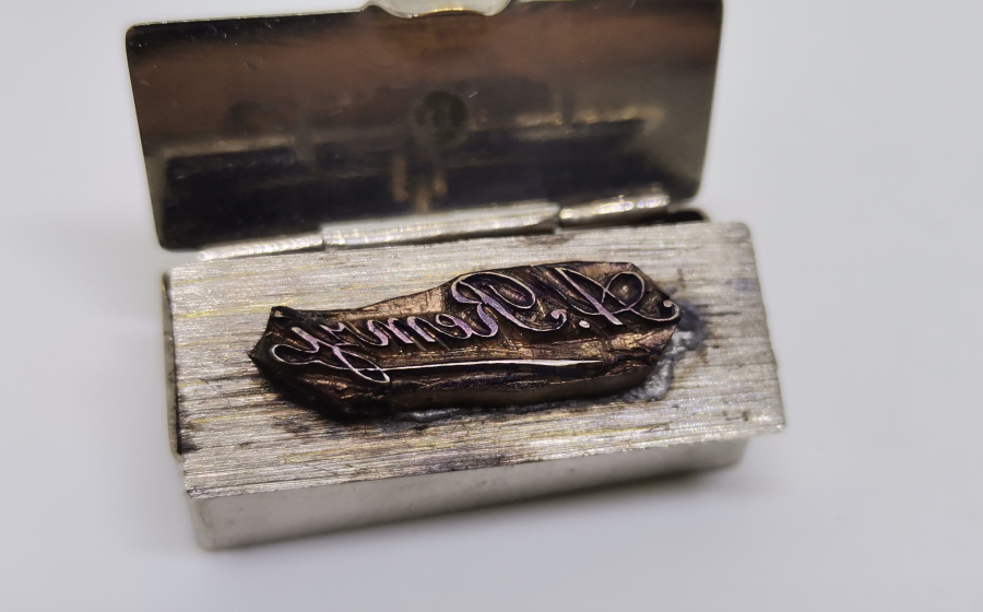 ORJİNAL KUTUSUNDA OSMANLI DÖNEMİ LEVANTEN İŞİ MÜHÜR