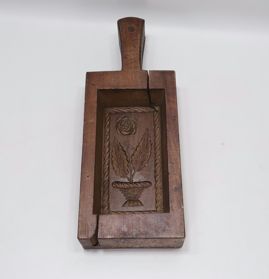 OSMANLI DÖNEMİ BÜYÜK BOY ÇOK NADİR AHŞAP SABUN KALIBI