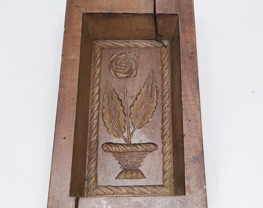 OSMANLI DÖNEMİ BÜYÜK BOY ÇOK NADİR AHŞAP SABUN KALIBI