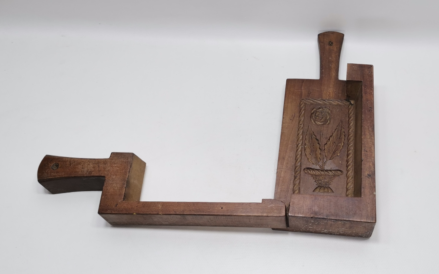 OSMANLI DÖNEMİ BÜYÜK BOY ÇOK NADİR AHŞAP SABUN KALIBI