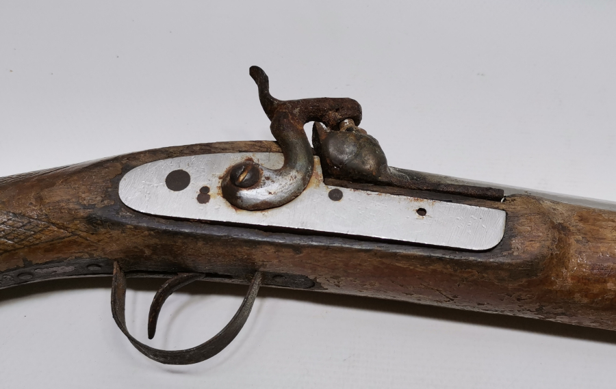 OSMANLI DÖNEMİ DEKORLUK DOLMA TÜFEK