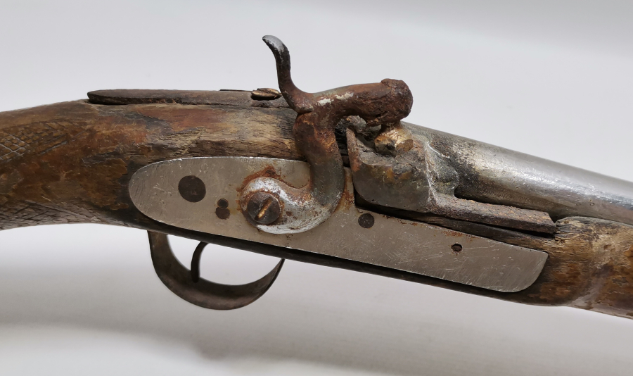 OSMANLI DÖNEMİ DEKORLUK DOLMA TÜFEK