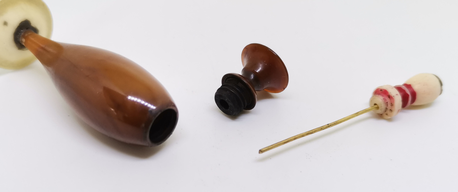 OSMANLI DÖNEMİ MİSKEVİ BAĞADAN MAMUL NADİR KOKULUK