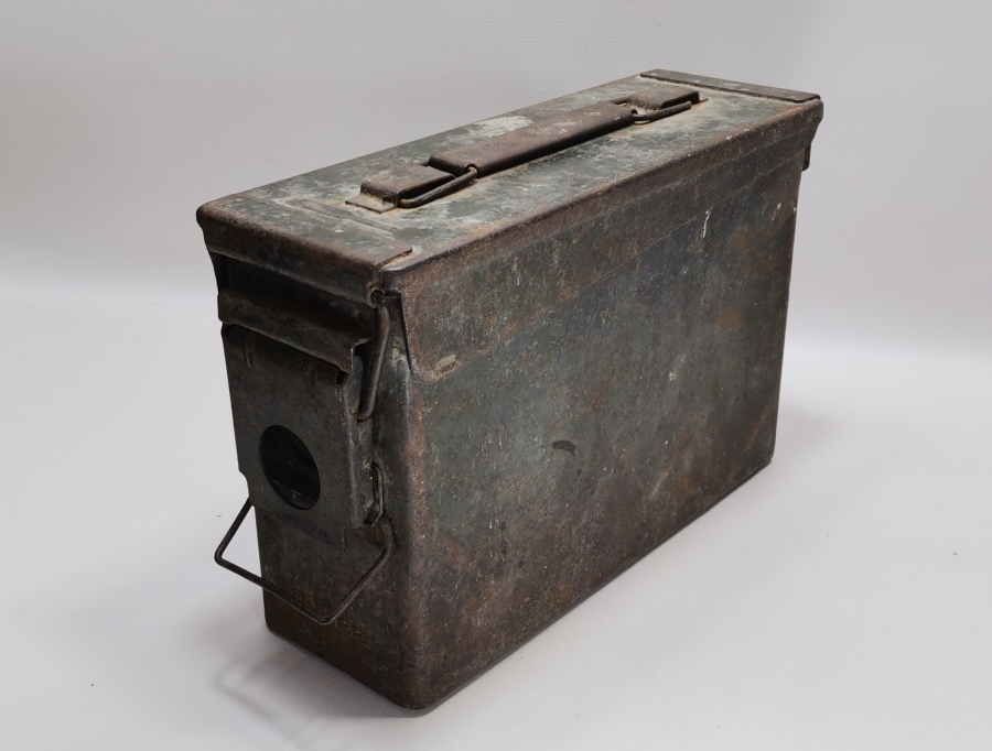 OSMANLI DÖNEMİ MİTRALYÖZ MERMİ KUTUSU