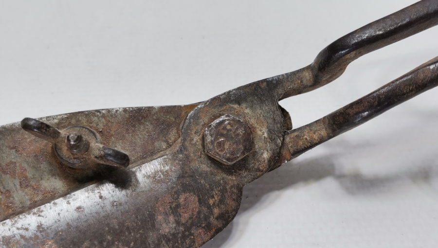 OSMANLI DÖNEMİ USTA DAMGALI HEREKE İŞİ HALI MAKASI