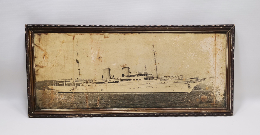 SAVARONA GÖRSELLİ BÜYÜK BOY ANTİKA FOTOĞRAF