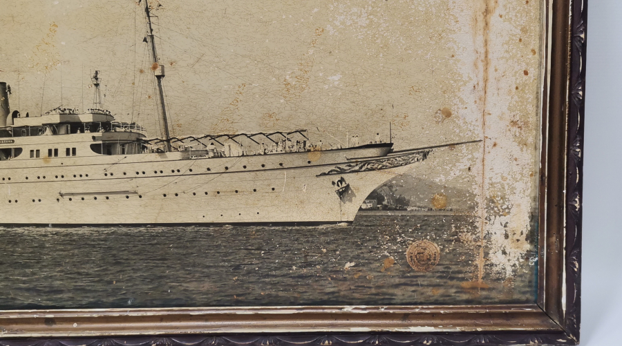 SAVARONA GÖRSELLİ BÜYÜK BOY ANTİKA FOTOĞRAF