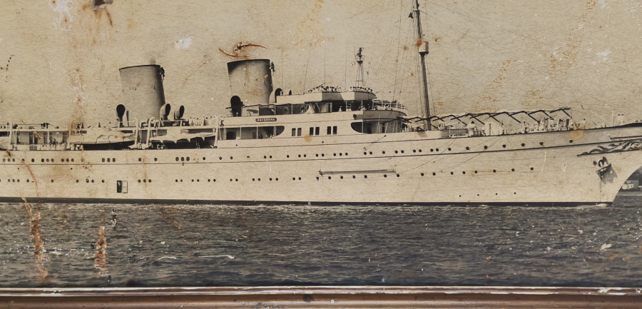 SAVARONA GÖRSELLİ BÜYÜK BOY ANTİKA FOTOĞRAF