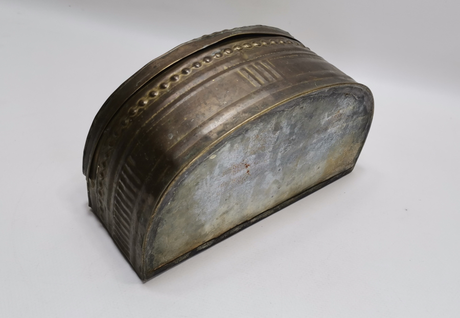 ÜZERİ DAMGALI OSMANLI DÖNEMİ NADİR KAHVECİ İŞİ KAHVE KUTUSU