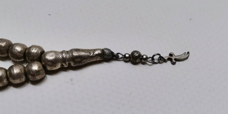 ANTİKA GÜMÜŞ TESPİH