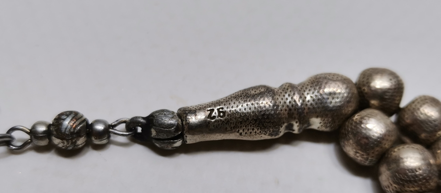 ANTİKA GÜMÜŞ TESPİH