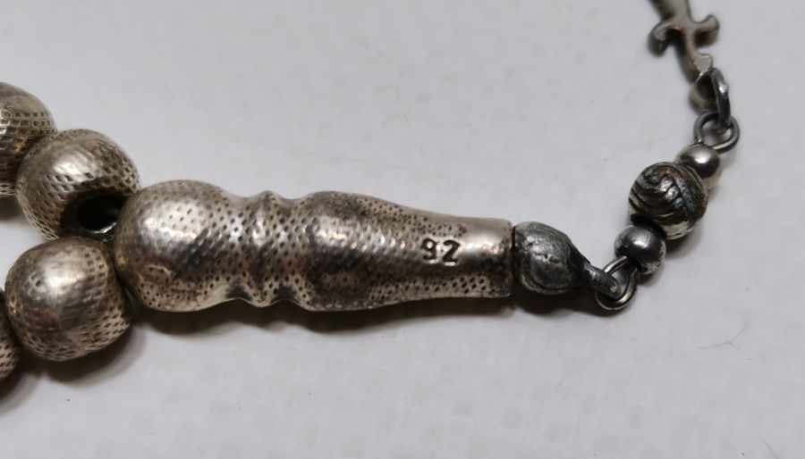 ANTİKA GÜMÜŞ TESPİH