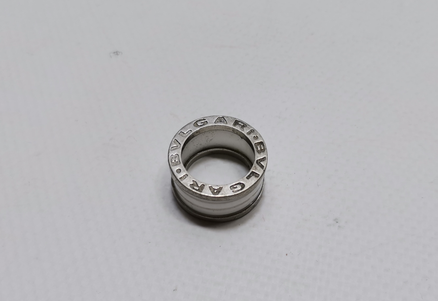 DOĞAL TAŞLI ÖZEL YAPIM BVLGARİ GÜMÜŞ YÜZÜK