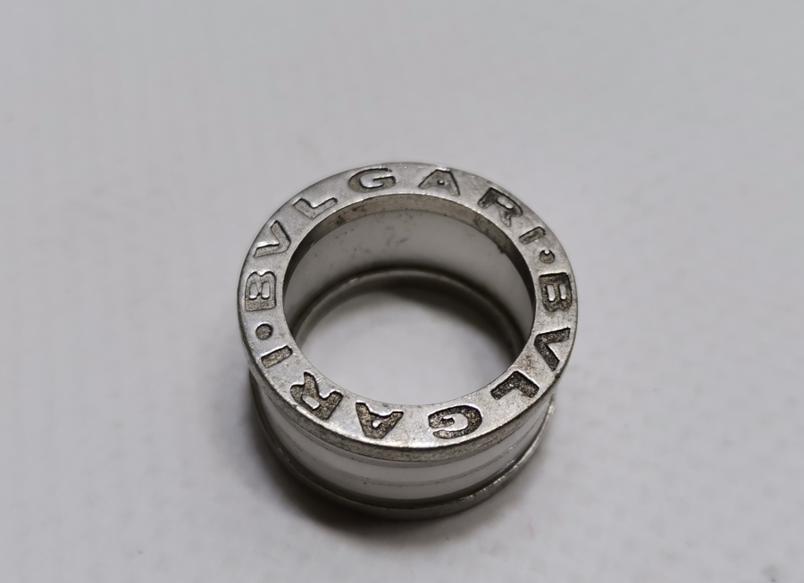 DOĞAL TAŞLI ÖZEL YAPIM BVLGARİ GÜMÜŞ YÜZÜK