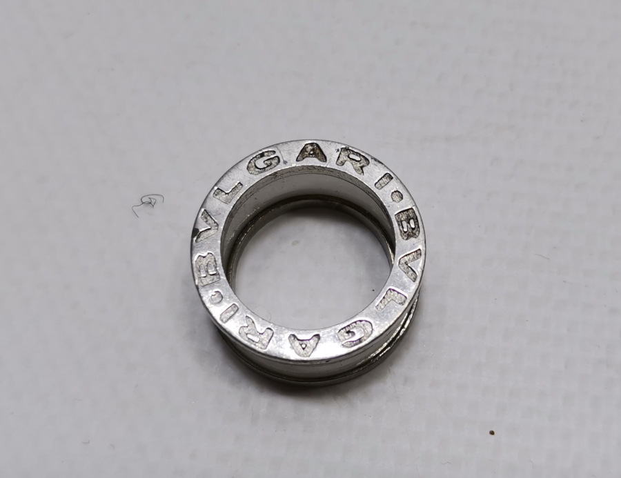 DOĞAL TAŞLI ÖZEL YAPIM BVLGARİ GÜMÜŞ YÜZÜK