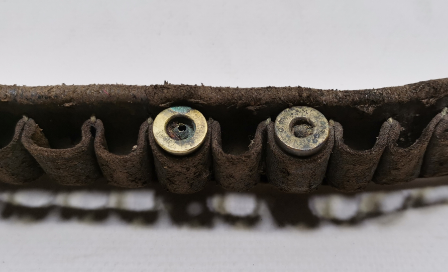 OSMANLI DÖNEMİ DERİDEN MAMUL NADİR KUVVACI TABANCA KÜTÜKLÜĞÜ