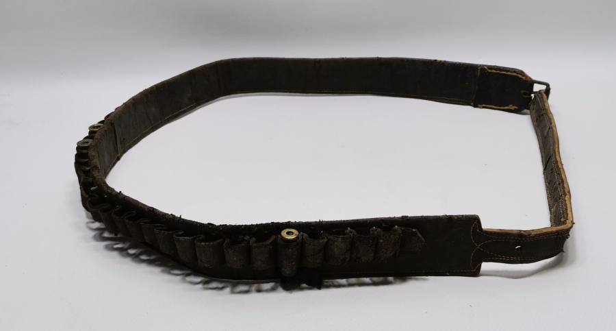 OSMANLI DÖNEMİ DERİDEN MAMUL NADİR KUVVACI TABANCA KÜTÜKLÜĞÜ