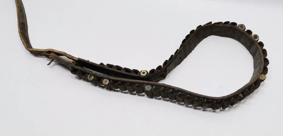 OSMANLI DÖNEMİ DERİDEN MAMUL NADİR KUVVACI TABANCA KÜTÜKLÜĞÜ