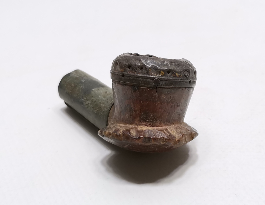 OSMANLI DÖNEMİ EL YAPIMI AHŞAP PİPO