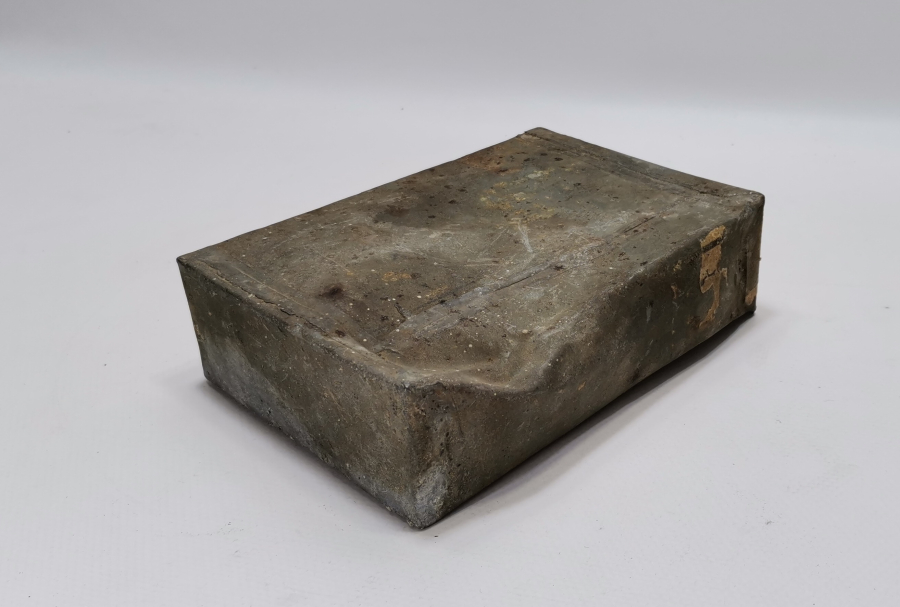 OSMANLI DÖNEMİ ETİKETİ ÜZERİNDE ÇOK NADİR BARUT KUTUSU