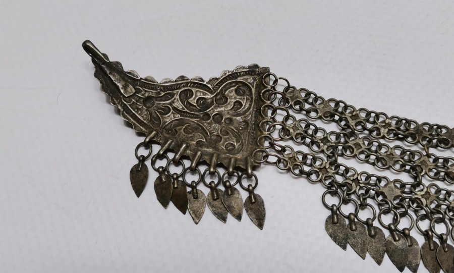 OSMANLI DÖNEMİ GÜMÜŞ GELİN ALINLIĞI