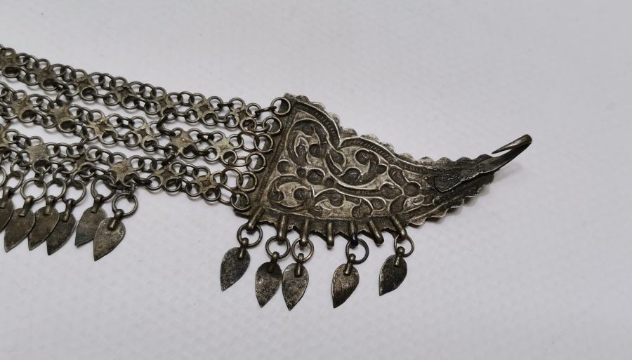 OSMANLI DÖNEMİ GÜMÜŞ GELİN ALINLIĞI