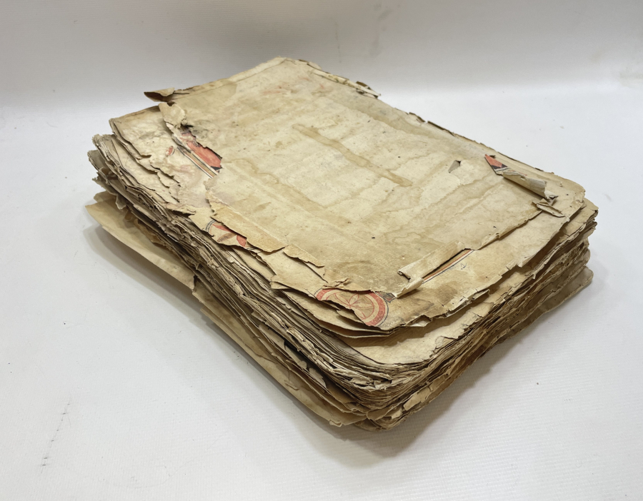 OSMANLI DÖNEMİ HATTATI DERVİŞ OLAN DEV BOYDA EL YAZMA MUHAMMEDİYE