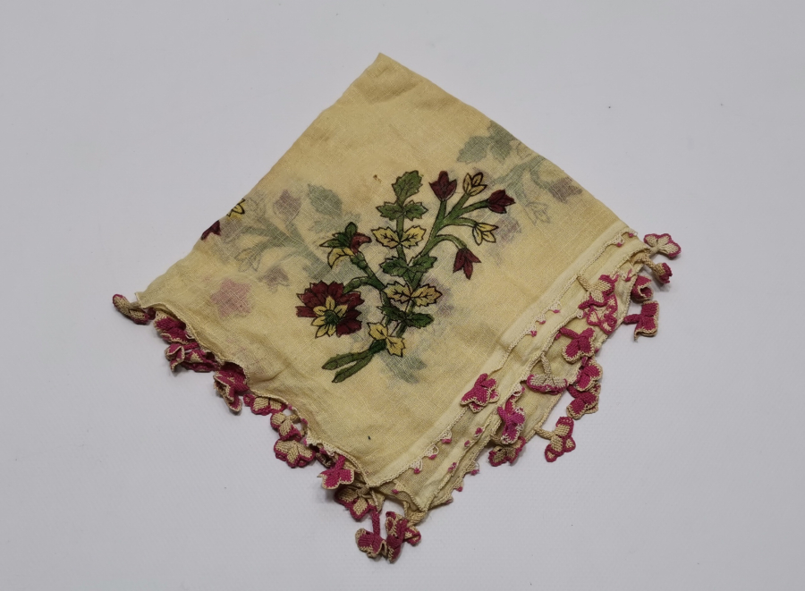 OSMANLI DÖNEMİ İĞNE OYALI TOKAT BASKI YAZMA 