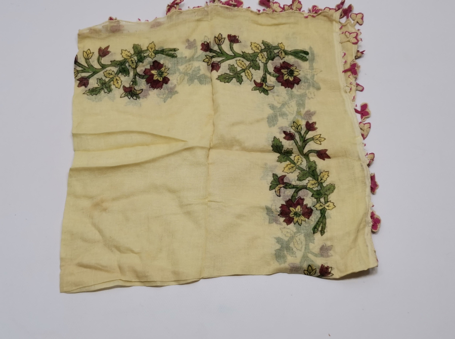 OSMANLI DÖNEMİ İĞNE OYALI TOKAT BASKI YAZMA 