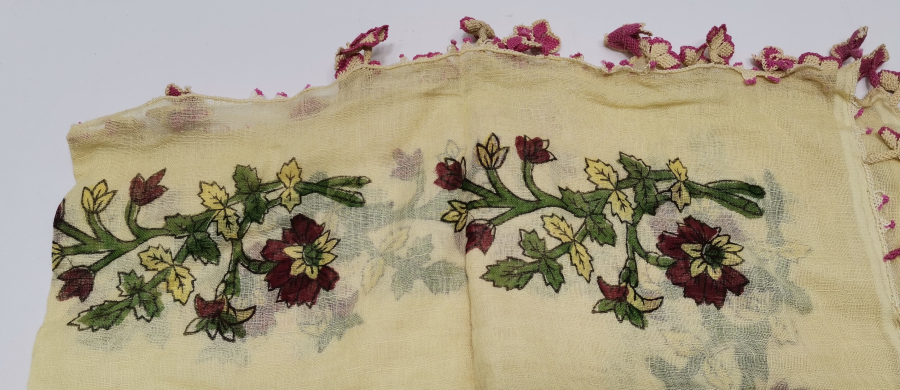 OSMANLI DÖNEMİ İĞNE OYALI TOKAT BASKI YAZMA 