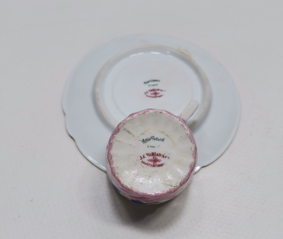 OSMANLI DÖNEMİ J.C. VARİAN CONSTANTİNOPLE FİNCAN VE ALTLIĞI