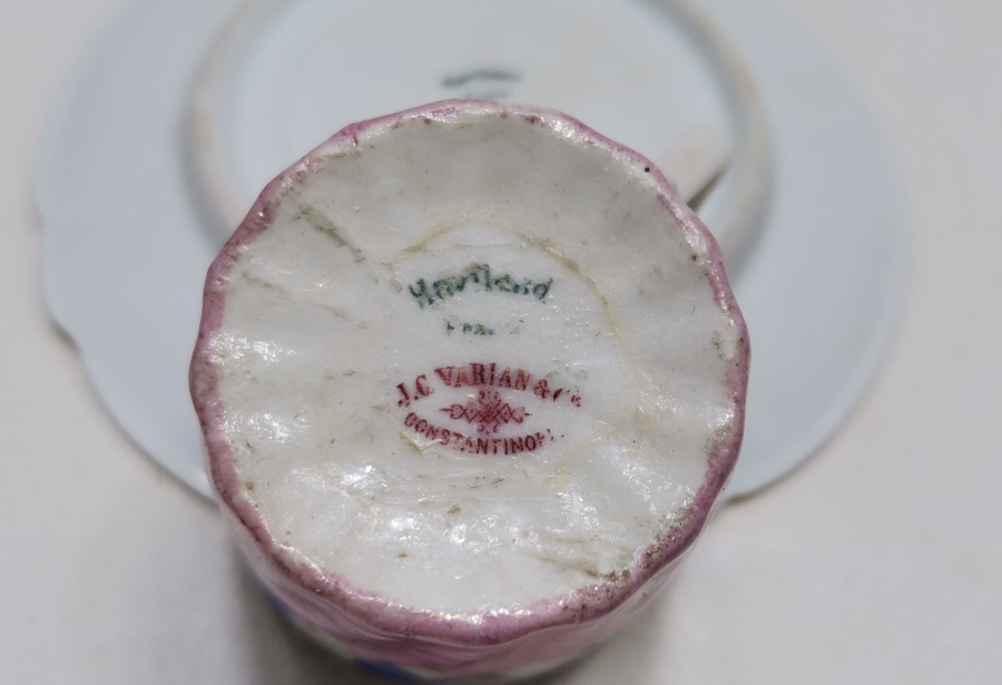 OSMANLI DÖNEMİ J.C. VARİAN CONSTANTİNOPLE FİNCAN VE ALTLIĞI