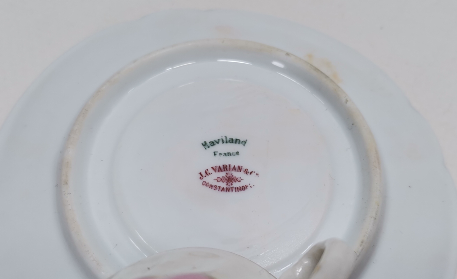 OSMANLI DÖNEMİ J.C. VARİAN CONSTANTİNOPLE FİNCAN VE ALTLIĞI