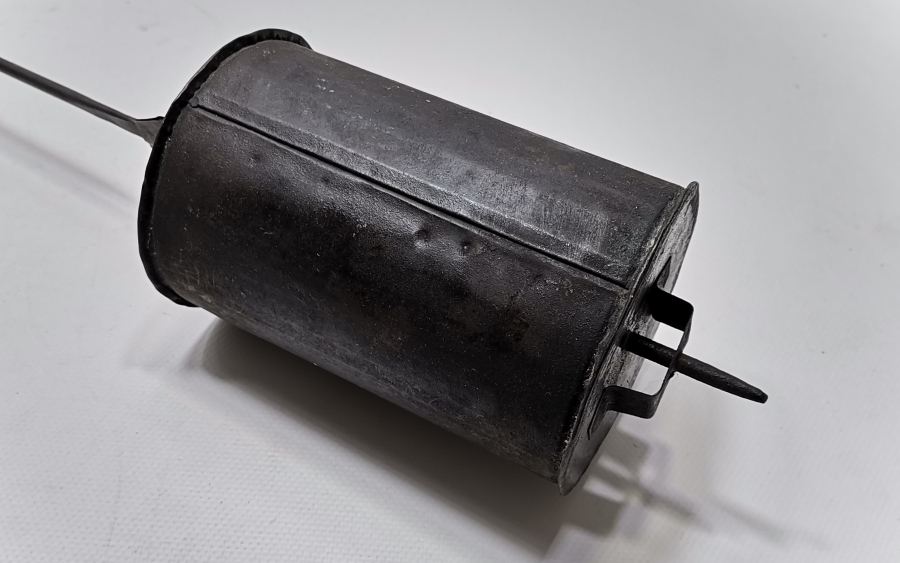 OSMANLI DÖNEMİ NADİR FORMDA KAHVECİ İŞİ KAHVE KAVURGASI