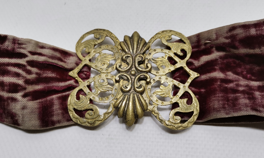 OSMANLI DÖNEMİ SIRMA İŞÇİLİKLİ BİNDALLI KEMERİ