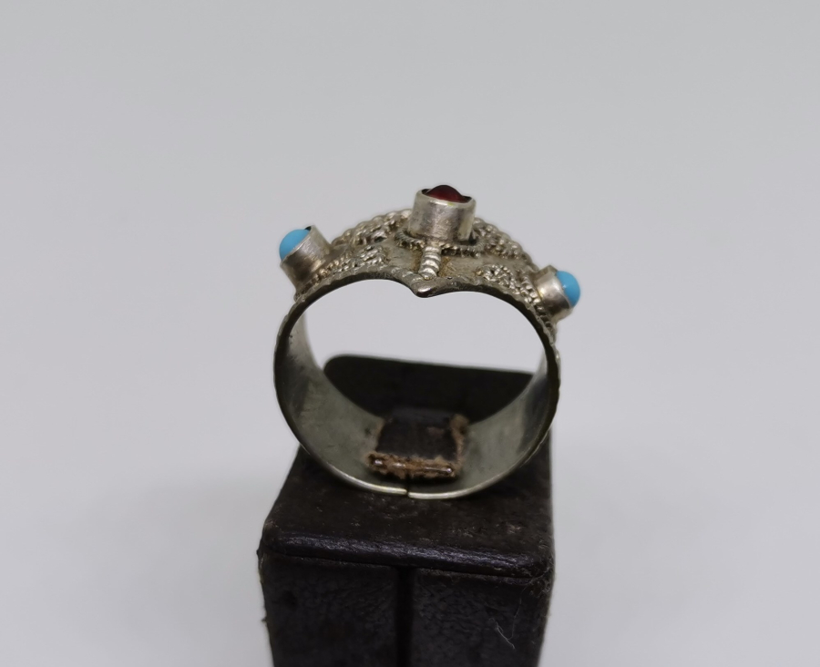 OSMANLI DÖNEMİ TURKUAZ VE GÜVERSE İŞÇİLİKLİ ZİHGİR