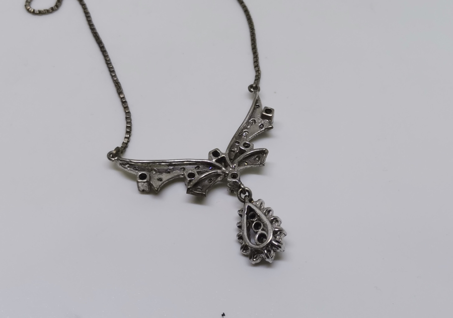 PIRLANTA TAŞLI ÖZEL YAPIM GERDANLIK